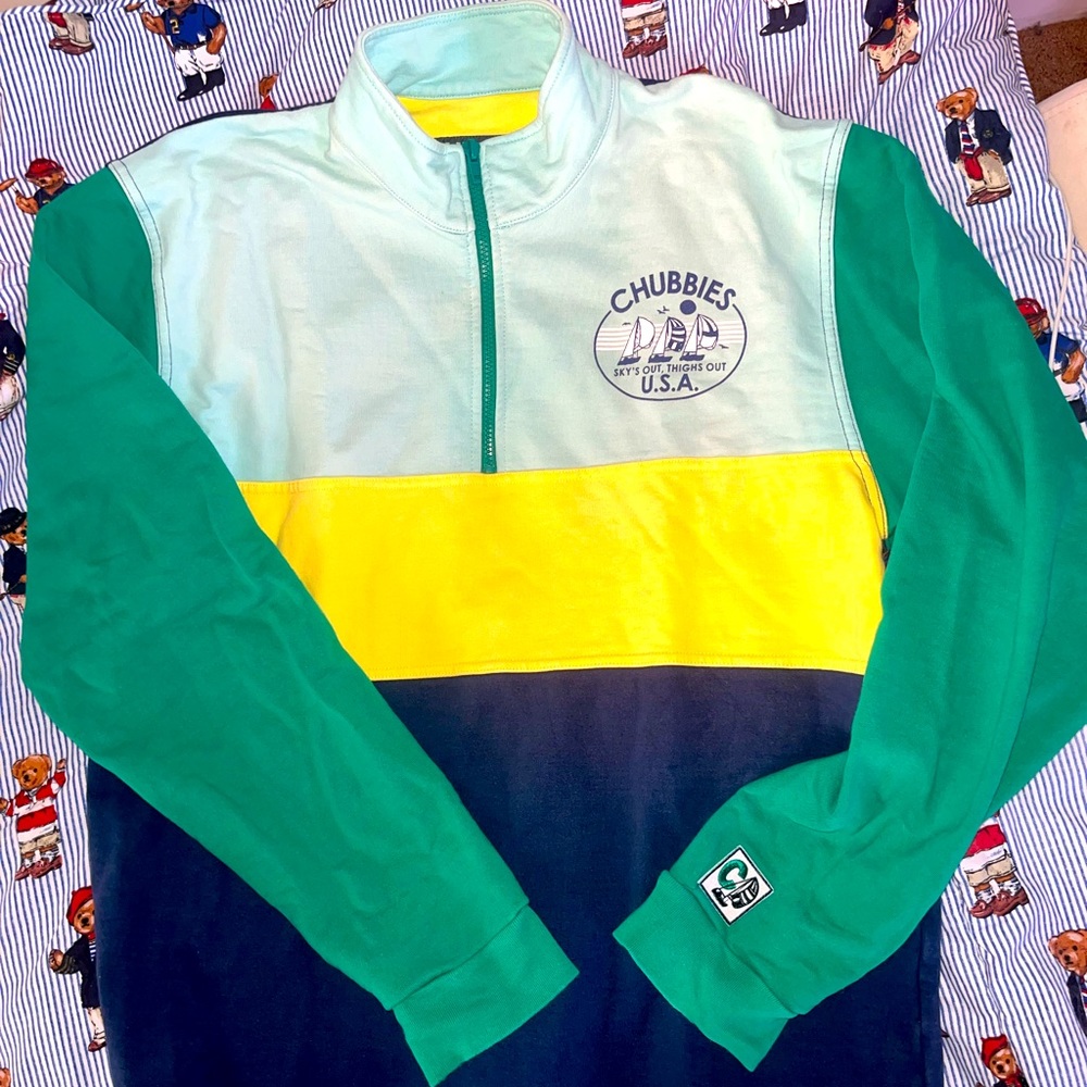 Vintage Chubbies Quater-Zip